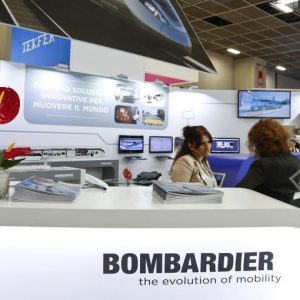 Bombardier mencantumkan Transportasi di Bursa Efek