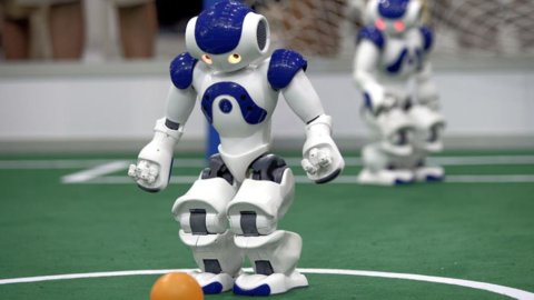 Opificio Golinelli, der Roboter Nao wird zum Koch