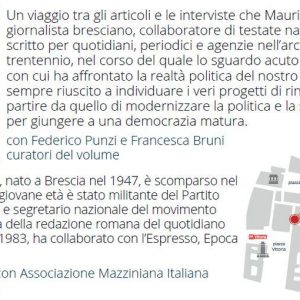 Brescia, oggi la presentazione de “L’iconoclasta”, giornalismo controcorrente di Marchesi