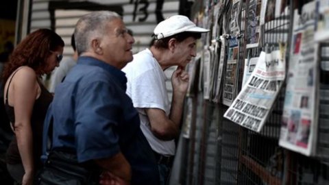 Grécia, um olho na Bolsa e outro na Troika