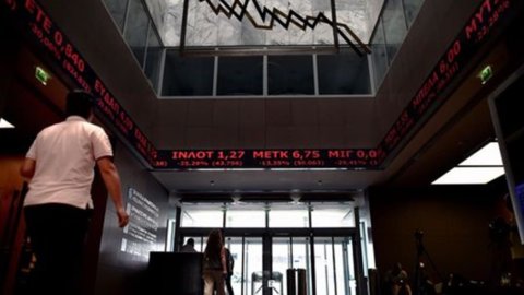 雅典证券交易所的崩溃 (-16%) 并未扰乱市场：Piazza Affari 上涨 0,7%