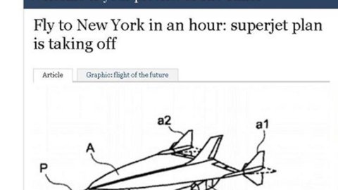 Airbus запатентовал Concorde 2: Лондон-Нью-Йорк за час