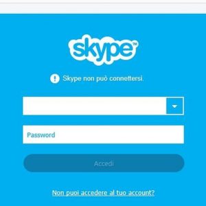 Blackout Skype: dalle 10,20 è offline