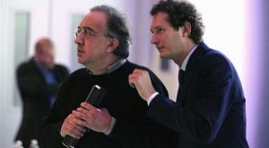 Sergio Marchionne e John Elkan di Fca