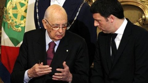 The standing ovation for Napolitano, Berlusconi's own goal and the future of Italicum