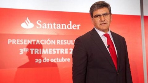 Santander, utile 2015 supera i 5 miliardi