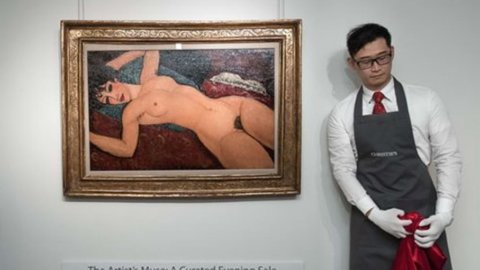 Der Modigliani stellt einen Rekord für einen ehemaligen chinesischen Taxifahrer auf