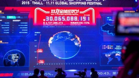 Alibaba, sales record on Singles Day: purchases for one billion in 8 minutes