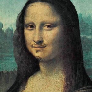 La Gioconda con “barba e baffi” celebra i 100 anni del Movimento Dada