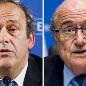 Blatter e Platini sospesi per 8 anni dalla Fifa