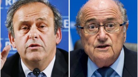 Blatter e Platini sospesi per 8 anni dalla Fifa