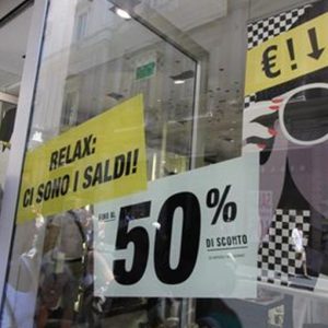 販売 2016: 今日、イタリア全土で割引が始まります