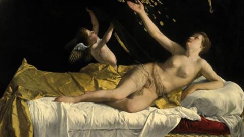 RECORD – Danae von Orazio Gentileschi, gekauft vom J. Paul Getty Museum für 30.5 Millionen Dollar