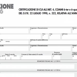 Certificación Unica 2016: instrucciones de uso