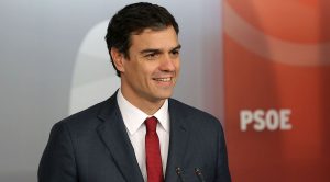 Il premier della Spagna Pedro Sanchez