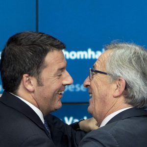 Juncker-Renzi, Tauwetter auf Flexibilität: „Sparmaßnahmen sind dumm“