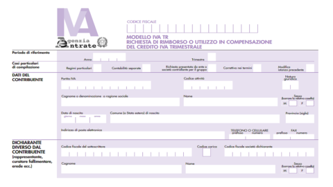 Modello Iva TR 2016: istruzioni per l’uso