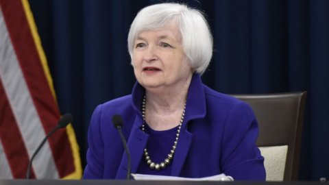 Efek Yellen: bursa saham naik, dolar turun