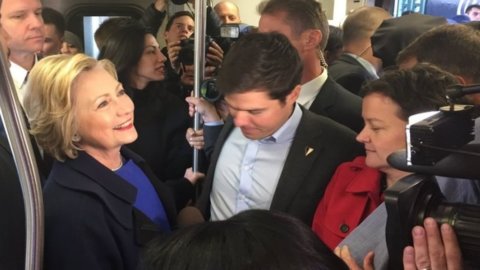 Hillary Clinton volta a campo amanhã