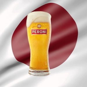 A cerveja Peroni torna-se japonesa
