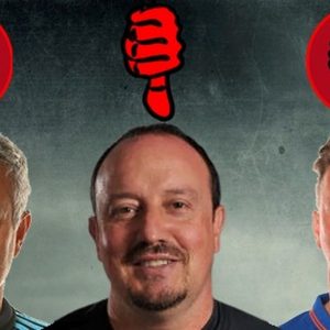 Benítez, Mou, Van Gaal: la caída de los dioses