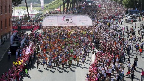 Poste бежит с Race for the Cure