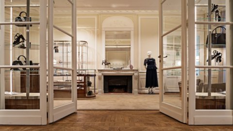 Ferragamo reopens shop in Paris