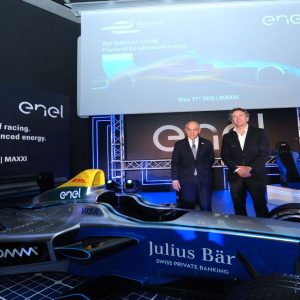 Enel steigt in die Formel E ein, die Elektro-Rennwagen-Meisterschaft läuft