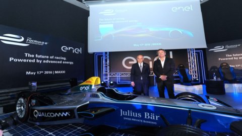 Enel sale su Formula E, al via il campionato di auto elettriche da corsa