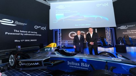 Enel enters Formula E, the electric racing car championship is underway