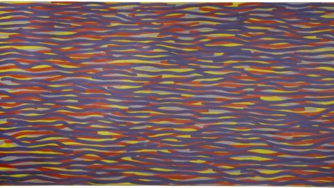 Milão, desenhos de parede por Sol Lewitt