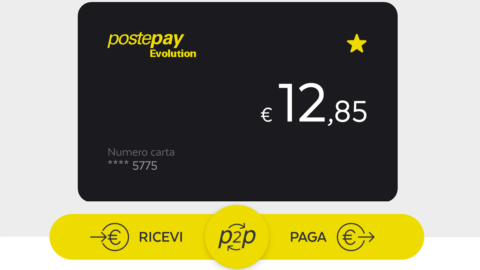 Send money? With Poste you send it like with WhatsApp