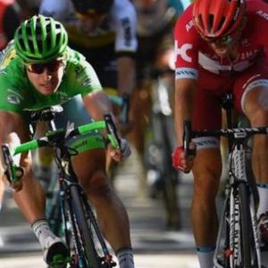 Tour: tris Sagan, Berna ringrazia Cancellara