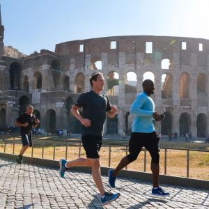 Zuckerberg hoje em Roma no Luiss, transmissão ao vivo