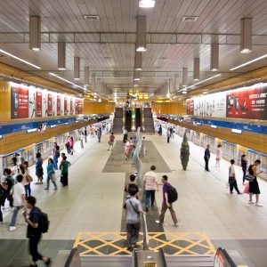 O metrô de Taipei é calabresa