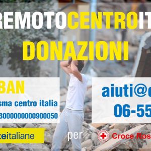 Terremoto, Poste italiane: raccolto 1 mln 650mila euro