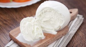 Una mozzarella di bufala