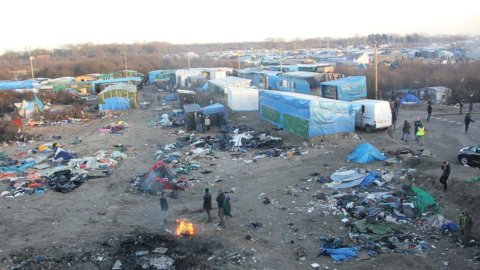 Migrants : le mur d'Angleterre à Calais