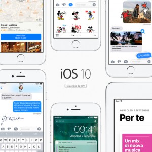 ایپل، iOS 10 پہنچ گیا: اپ ڈیٹ ڈاؤن لوڈ شروع ہو رہے ہیں۔