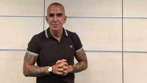 Di Canio: tatuaggio “Dux”, Sky lo sospende