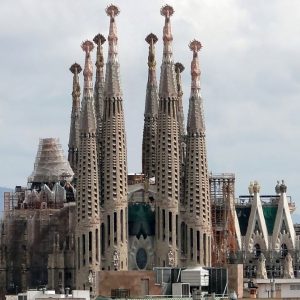 بارسلونا، Sagrada Familia کی نظروں میں تھا۔