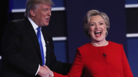 Hillary vence duelo na TV: 52% contra 39% de Trump