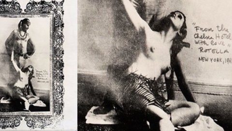 Eroticism in Milan, Mimmo Rotella exhibition at Galleria Sozzani