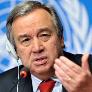 UN, Guterres in place of Ban Ki-moon