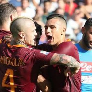 E’ la Roma l’anti-Juve: 3-1 al Napoli
