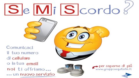 "SMS-Se Mi Scordo" کے ساتھ Equitalia فولڈرز اور ٹیکس کے بارے میں خبردار کرتا ہے۔