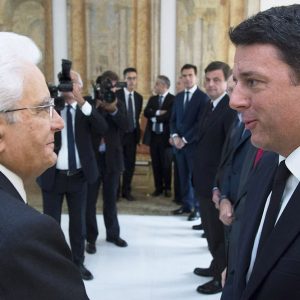 Renzi ist zurückgetreten: Konsultationen sofort