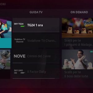 وصول Vodafone TV إلى إيطاليا