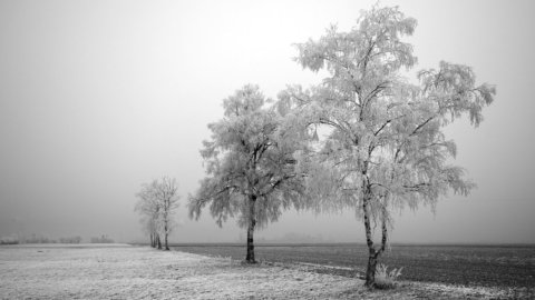 Weather, polar cold: -32 in Asiago