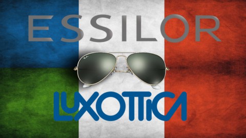 Essilor: giù l’utile netto, perde Luxottica